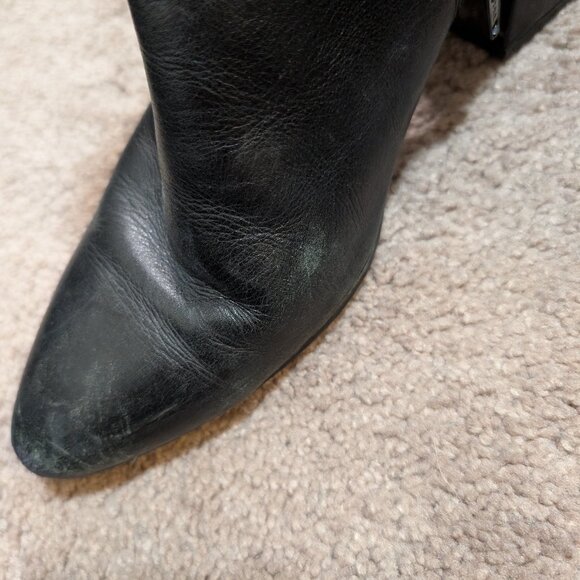 Vagabond Black Ankle Boots - Picture 5 of 7